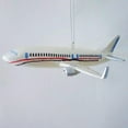 thumbnail image 6 of Airplane Glass Christmas Ornament, 6 of 6