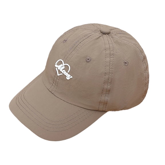 Grblisyd Summer Sports Baseball Cap for Girls Lightweight UV Protection Embroidered Hat for Running, Tennis, Golf