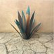 thumbnail image 3 of 2 piezas de escultura rústica de tequila, 21 pulgadas/55 cm, pequeña planta de agave de metal para bricolaje, decoración artística de jardín, estatua, decoración del hogar para estacas de pa, 3 of 5