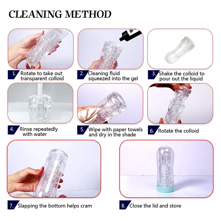 CENTEREL Male Masturbator Cup Soft Silicone Massager for Men Toys-Without  Vibration