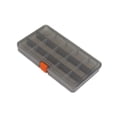 thumbnail image 4 of Caja de almacenamiento con múltiples rejillas, contenedor para manualidades con divisores de compartimentos, caja organizadora de hardware, estuche 15 cuadrículas, 4 of 8