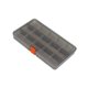thumbnail image 4 of Caja de almacenamiento con múltiples rejillas, caja de hardware con divisores extraíbles, caja de almacenamiento, caja de cuentas, caja organizadora 15 cuadrículas, 4 of 8