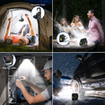 thumbnail image 7 of Durapower LED Work Light 1000LM Rechargeable Magnetic Light with Hook Waterproof Portable Flashlight for Car Repair Camping Job Site, 7 of 7