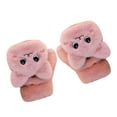 thumbnail image 3 of Guantes Con Solapa de Felpa, Guantes Con Solapa, Patrones de Gato de Piel de Conejo de Imitacia, Guantes Convertibles Engrosados ​​para USAR Dispositivos Inteligentes de, 3 of 7