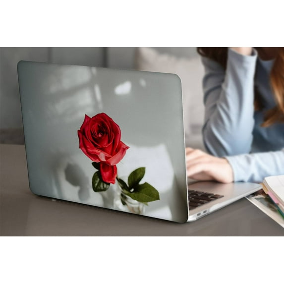 KSK KAISHEK Plastic Hard Shell Case Only for 2012 - 2015 Released MacBook Pro 13 inchs Retina Display Model: A1502 or A1425 Rose series 0365