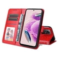 thumbnail image 2 of Funda tipo cartera GANGXUN para Xiaomi Redmi Note 12s 4G , diseño girasol, cuero PU, soporte, cierre magnético, tarjetero, 2 of 5