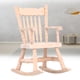 thumbnail image 4 of Mecedora para casa de muñecas mecedora en miniatura con asiento de cuerda respetuosa con el medio ambiente para bebés y niños ANGGREK Otros, 4 of 8