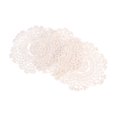 thumbnail image 4 of YSNOOWE 3Ud De 3 Posavasos Redondos De Encaje A Crochet Para Cocina Y Reutilizable, 4 of 8