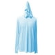 thumbnail image 4 of MHFRRA Sudadera con Capucha para Hombre, Ligera, con Protección Solar Upf50+, para Deportes Al Aire Libre, para Primavera y Verano, con Ajuste Cómodo Azul, 4 of 4