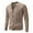 Brown, variant on QHRMKOG Mens Cardigan Loose Fit Long Sleeve V Neck Knit Cardigans 2025 Fall Comfort Button Up Sweaters Trendy Clothing Gray 3XL