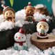 thumbnail image 1 of Decoración hogareña Gwong Navidad ornamento llamativo impermeable resina adorable dibujos animados estatuas miniatura de Navidad para el hogar Gwong 21080795, 1 of 6