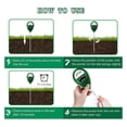 thumbnail image 5 of 2X Soil Moisture Meter,Plant Water Meter,Moisture Sensor for Garden, Farm, Lawn Plants Indoor & Outdoor, 5 of 8