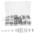 thumbnail image 5 of 200 Pcs Spring Tension Compression Springs for Crafts Silver, 5 of 8