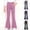 Red, variant on Gunia Little Girls Leggings High Waist Flared Yoga Pants Bootcut Dance Workout Trousers Stretchy Athletic Wide Leg Bottoms 6-14 Years
