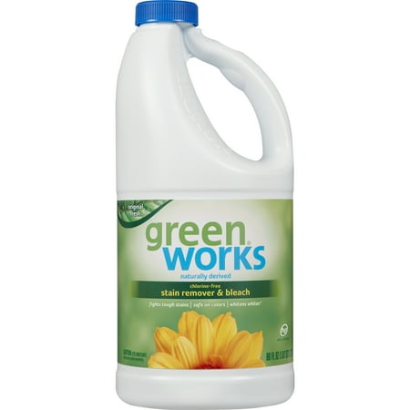 Green Works Chlorine Free Stain Remover & Bleach, 60 oz