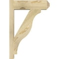thumbnail image 3 of Ekena Millwork 6"W x 18"D x 26"H Funston Rough Sawn Craftsman Outlooker, Douglas Fir, 3 of 4