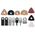 thumbnail image 2 of Oscillating Saw Blade,38Pcs Oscillating Saw Blade Saw Blade Stainless Steel Oscillating Saw Blade Rugged and Tough, 2 of 9