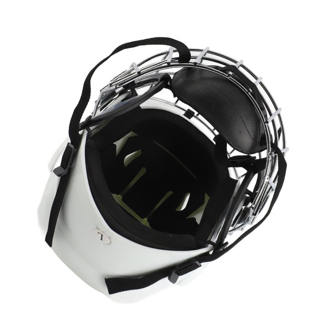 Visage de Gardien de But de Hockey Équipe Sportive, Casque de Hockey Combo avec Cage pour Enfants Équipe de Hockey de Rue Masques de Hockey de Rue, Équipement de Protection de Hockey sur Glace pour Jeunes pour Sports de Hockey sur Roulettes