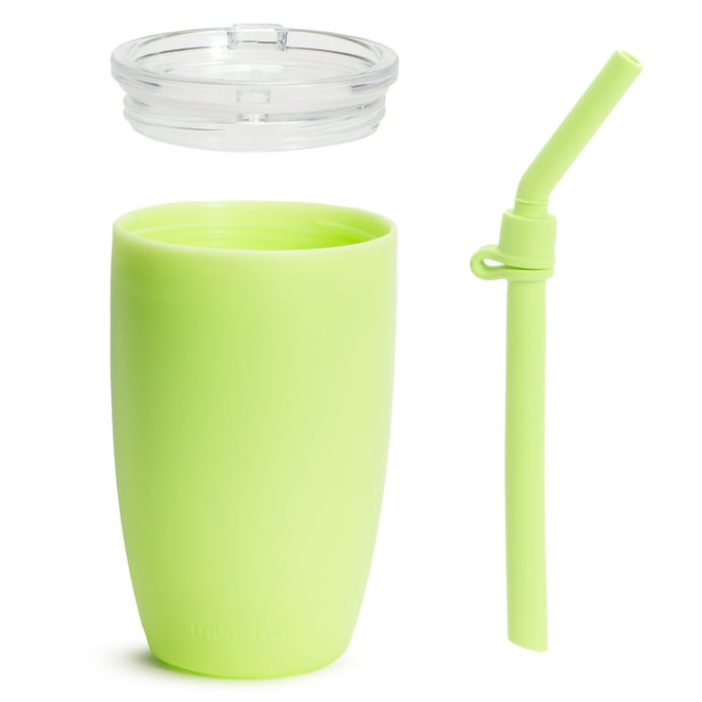 Munchkin Simple Clean Straw Tumbler, 10oz in Light Green