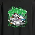 thumbnail image 3 of Teenage Mutant Ninja Turtles - TMNT Paint Logo - Men's Long Sleeve T-Shirt, 3 of 5
