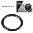 thumbnail image 1 of Car Engines Start Stop Accessories,Carbon Fiber Car Engine Start Button  Decorative Frame Cover For E90/92/93, 1 of 8