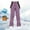 Purple, variant on Outfmvch Womens Sweatpants Snowboarding Pants Ski Snow Pants Women Womens Ski Pants Snowboard Pants Warm Joggers for Women Winter Sweatpants Green L