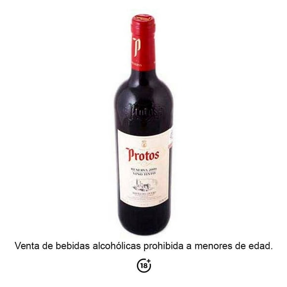 Vino Tinto Protos reserva 750 ml