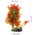 thumbnail image 4 of 1uds Acuario Plástico Plantas, Artificial Acuática Planta para Peces Tanque Planta Paisaje Decoración, Rojo, Verde, 7,87", 4 of 7