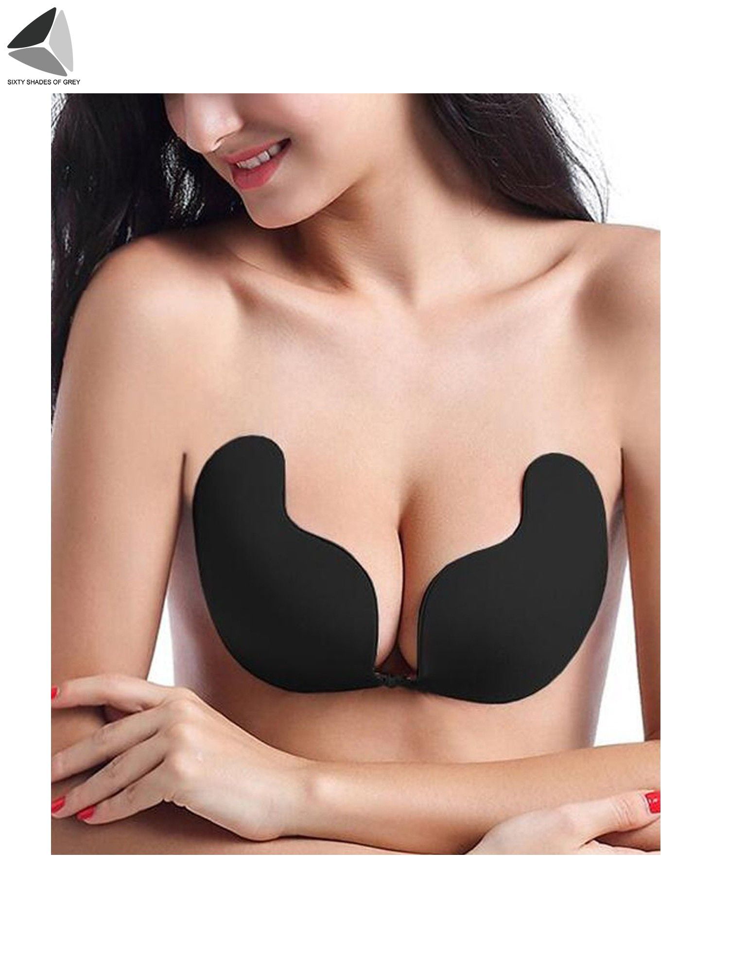 YWDJ Everyday Bras for Women Push Up Strapless for Small Breast Show Up  Sagging Breasts Chest Wrapped Small Chest Gathering Wipe Chest Bare  Shoulder Wrap Chest Match Side Chest Black 80ABC 