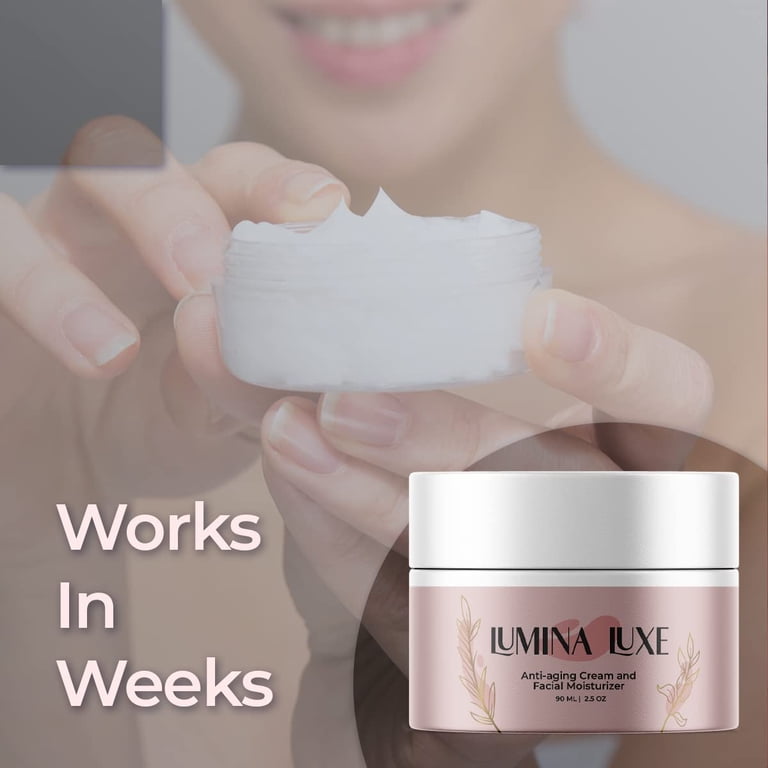 Lumina Luxe Anti-Aging Cream - Stay Young with Moisturizer for All