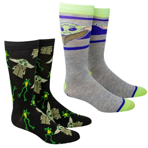 Star Wars The Mandalorian The Child 2-Pack Casual Crew Socks