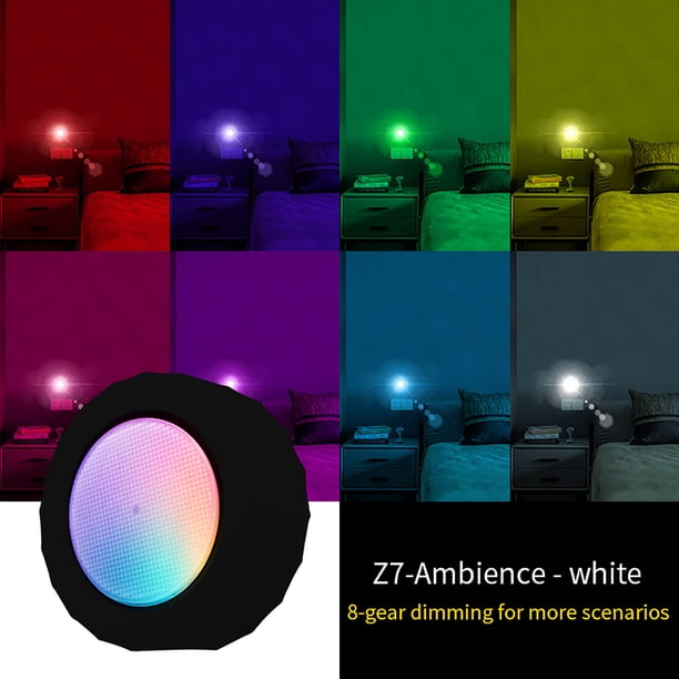 Luz de noche LED, luz de ambiente romántico, luz de ambiente de coqueteo de pareja de dormitorio, luz de noche de fotografía en línea