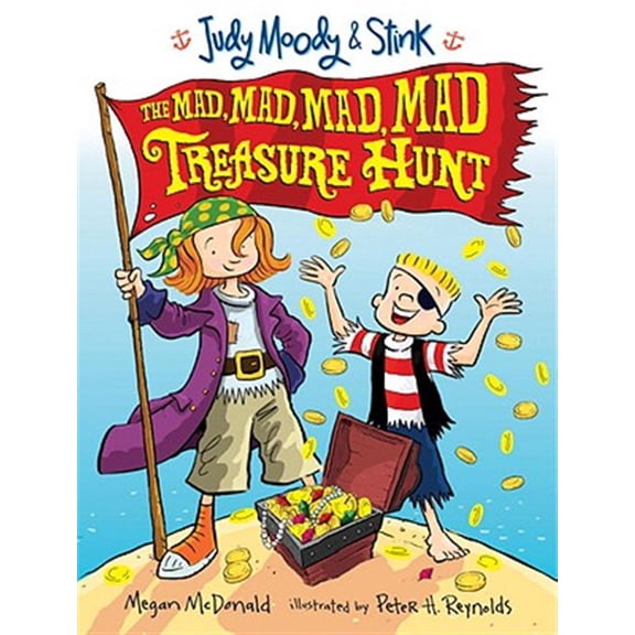 Pre-Owned Judy Moody and Stink: The Mad, Mad, Mad, Mad Treasure Hunt (Paperback) 0763643513 9780763643515