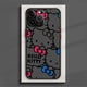 thumbnail image 3 of Bonita funda de teléfono de Hello kitty para iPhone, 15, 14, 13, 12, 11 Pro Max, mini, XS Max, XR, X, 8 Plus, SE, cubierta translúcida esmerilada, 3 of 5