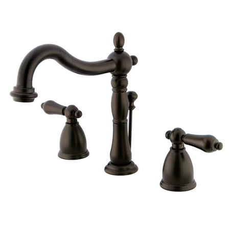 UPC 663370008870 product image for Kingston Brass KB1975AL Heritage Widespread Bathroom Faucet with Plastic Pop-Up  | upcitemdb.com
