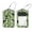 multicolored 4, variant on PhooArto 2 Pack Leather Luggage Tag with Stainless Steel Loop, Blue Butterfly Flowers Baggage Handbag Travel Suitcase Tags with Name ID Card Perfect to Quickly Spot Luggage Suitcase
