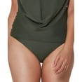 thumbnail image 2 of Bar III Women's Green Hipster Bikini Bottoms, 2 of 4