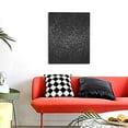 thumbnail image 4 of KLL Black And White Dotted Print Canvas Wall Art, Canvas Painting Prints Canvas Art Wall Decor Home Decoration for Living Room Bedroom Office, 4 of 6