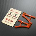 thumbnail image 2 of Ounissouiy RCGOFFLOW-brazo de suspensión inferior delantero mejorado, aleación de aluminio, 2 piezas, para 1/10 Rc, brazo de suspensión Kits de construcción modelo Rojo, 2 of 5