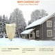 thumbnail image 4 of Matsuzay Cordón Plantas Cubierta Bolsa Nieve Congelación Árbol Protector Transpirable Malla Patio Rosa Arbusto Manta cálida Beige 100x80cm Type2 NO2 Matsuzay HA009302-02, 4 of 6