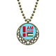 thumbnail image 1 of Soy de Palestina Colgante Estrella Collar Luna Cadena Joyas Unbranded M, 1 of 3