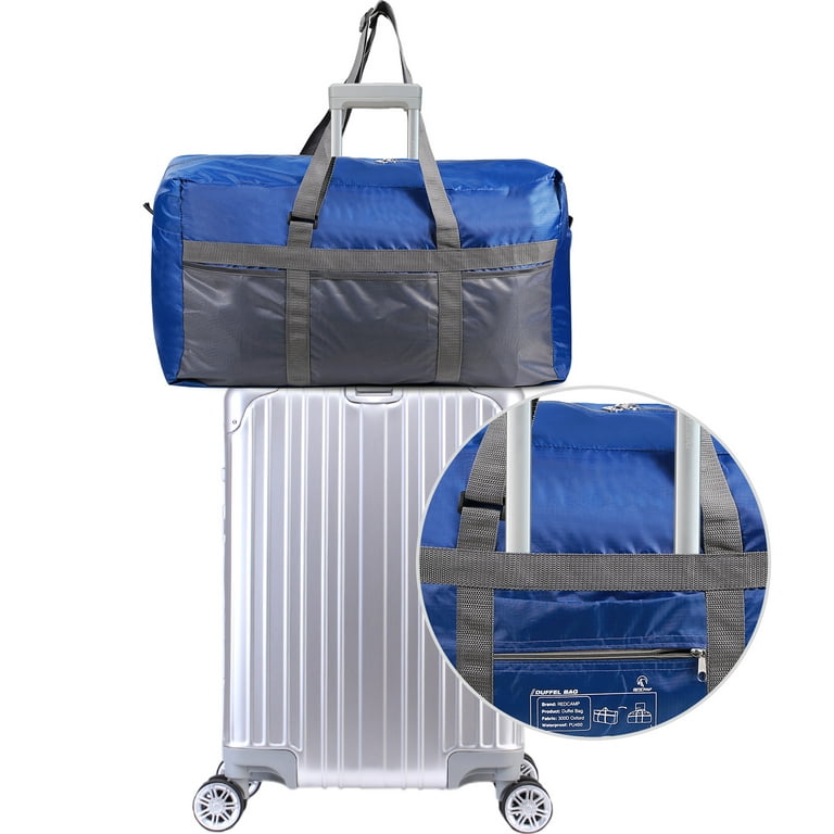 REDCAMP Foldable Travel Bag, 75L Large Sports Bag, Packable Duffle Bag,  Lightweight Waterproof Duffel Holdall Bag - Walmart.com