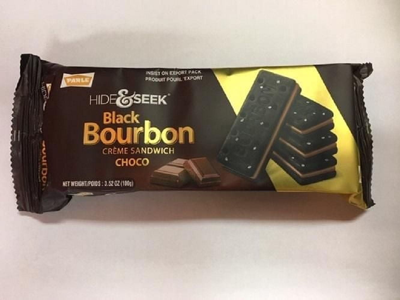 HIDE & SEEK BLACK BOURBON VANILLA, CREME SANDWICH
