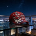 thumbnail image 3 of Red Rose United States 250Th Anniversary Hat Printed Design,Bald Printed Patriotic Baseball Cap For Men Women, 3 of 5