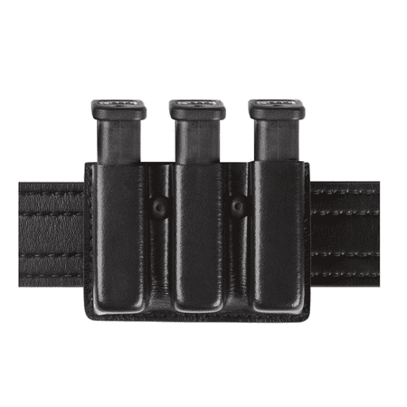 Safariland Model 775 Slim Triple Mag Pouch Open Top STX Hi-Gloss For Glock 17 (Best Aftermarket Glock Mags)