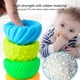 thumbnail image 5 of 12 Uds juguetes sensoriales para bebés bolas sensoriales de plástico juego de bolas suaves bolas sensoriales multicolores multiestructuradas para bebés y niños, 5 of 5