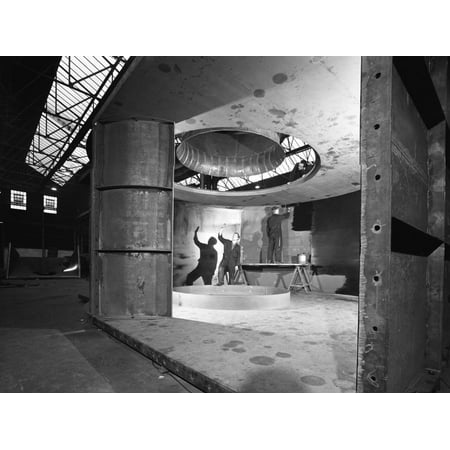 Fabricating a Giant Extractor Fan, the Edgar Allen Steel Co, Sheffield, South Yorkshire, 1963 Print Wall Art By Michael