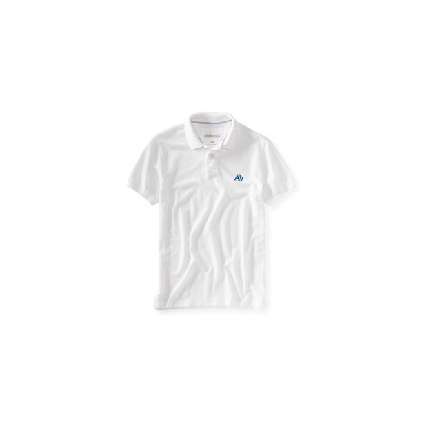 Polo de Rugby Aeropostale A87 SS Hombre Color Blanco Mediano