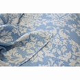 thumbnail image 3 of ArtLover Medallion Quilt Set - Twin BLUE King 3 Piece Mid-Century Modern, 3 of 5