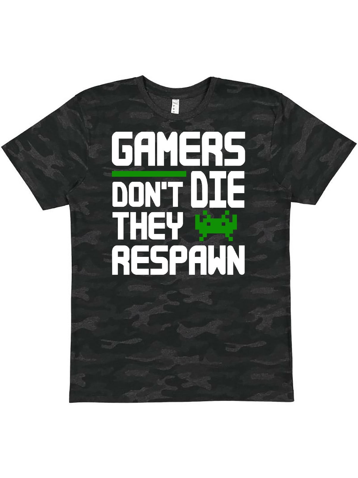 gamers dont die they respawn shirt